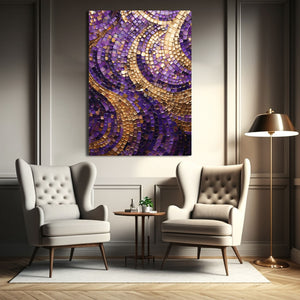 Modern Purple Abstract Fine Art | MusaArtGallery™
