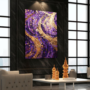 Modern Purple Abstract Fine Art | MusaArtGallery™