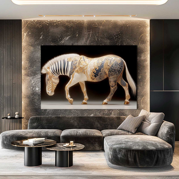 Modern Zebra Artwork