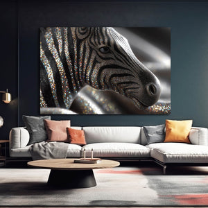 Modern Zebra Wall Art