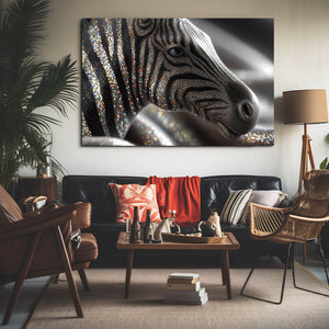 Modern Zebra Wall Art