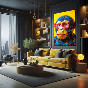 Monkey Art Cool