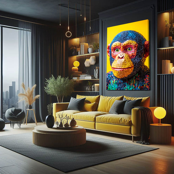 Monkey Art Cool