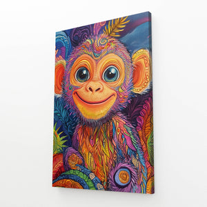 Monkey Art Kid Room