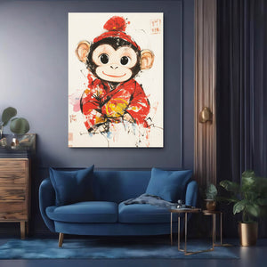 Monkey Art Nursery