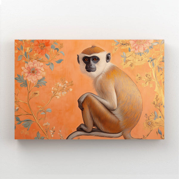 Monkey Art Orange