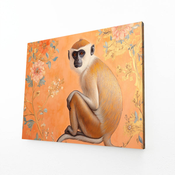 Monkey Art Orange