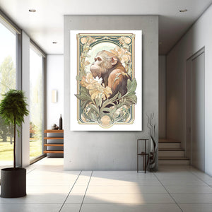 Monkey Art Portrait
