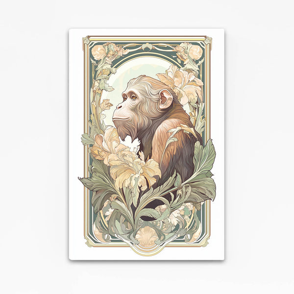 Monkey Art Portrait