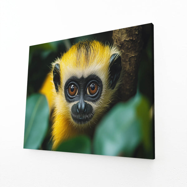 Monkey Art Yellow