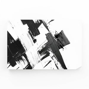 Monochrome Motion Abstract Art | MusaArtGallery™