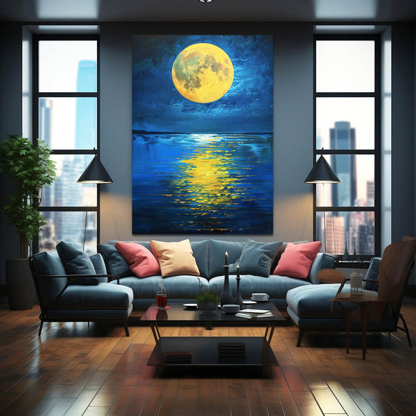 Moon Acrylic Wall Art | MusaArtGallery™