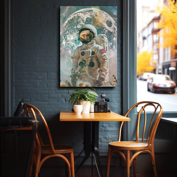 Moon Astronaut Art  | MusaArtGallery™