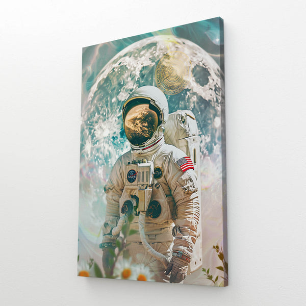 Moon Astronaut Art  | MusaArtGallery™