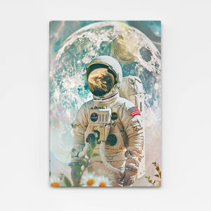 Moon Astronaut Art  | MusaArtGallery™