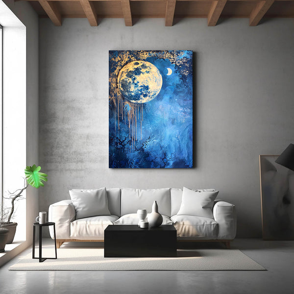 Moon Canvas Wall Art | MusaArtGallery™