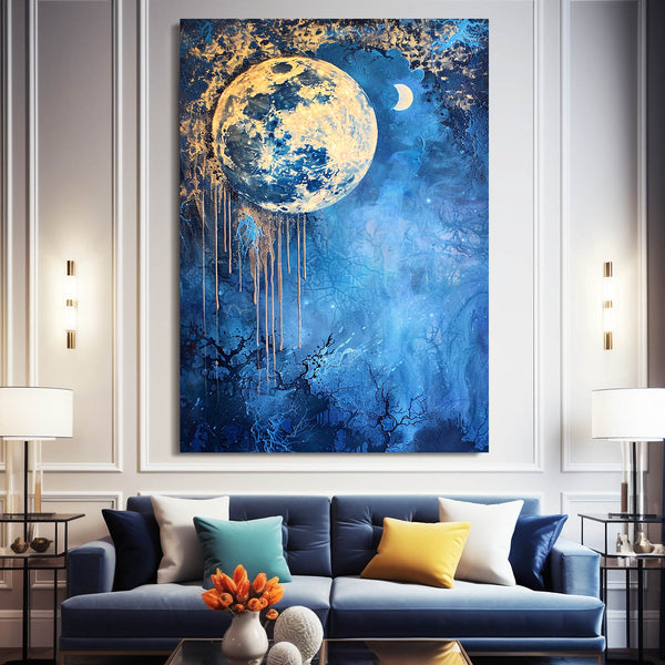 Moon Canvas Wall Art | MusaArtGallery™