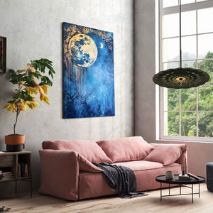 Moon Canvas Wall Art | MusaArtGallery™