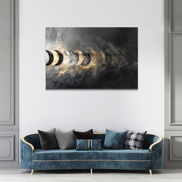 Moon Cycles Art  | MusaArtGallery™