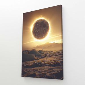  Moon Eclipse Wall Art   | MusaArtGallery™