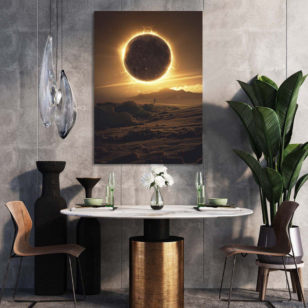  Moon Eclipse Wall Art   | MusaArtGallery™