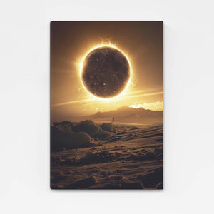  Moon Eclipse Wall Art   | MusaArtGallery™