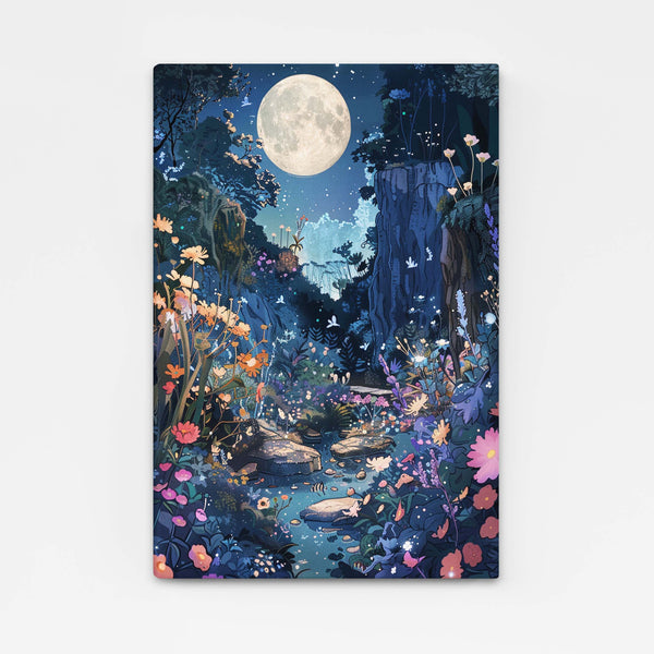 Moon Fantasy Garden Art   | MusaArtGallery™