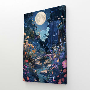 Moon Fantasy Garden Art   | MusaArtGallery™