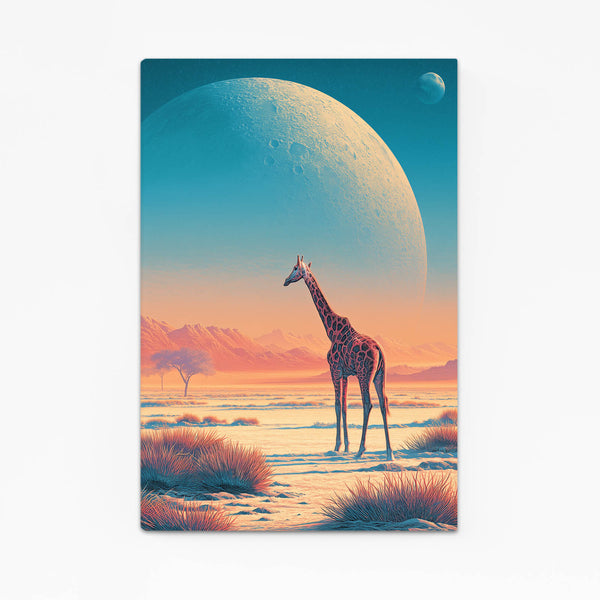 Moon Giraffe Artwork