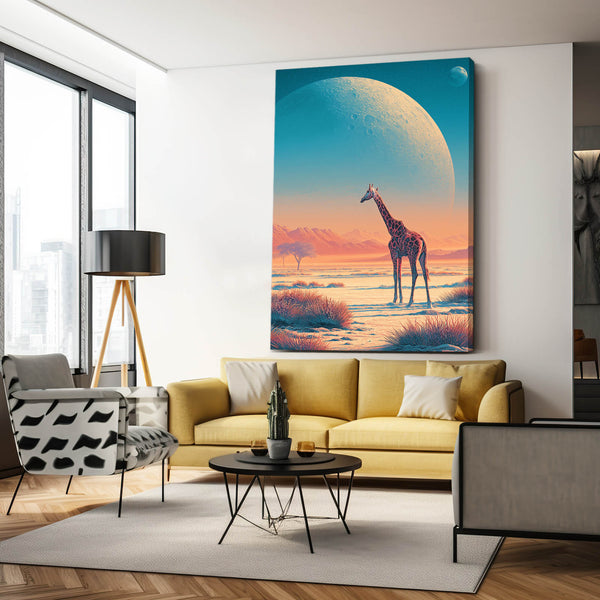 Moon Giraffe Artwork