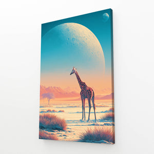 Moon Giraffe Artwork