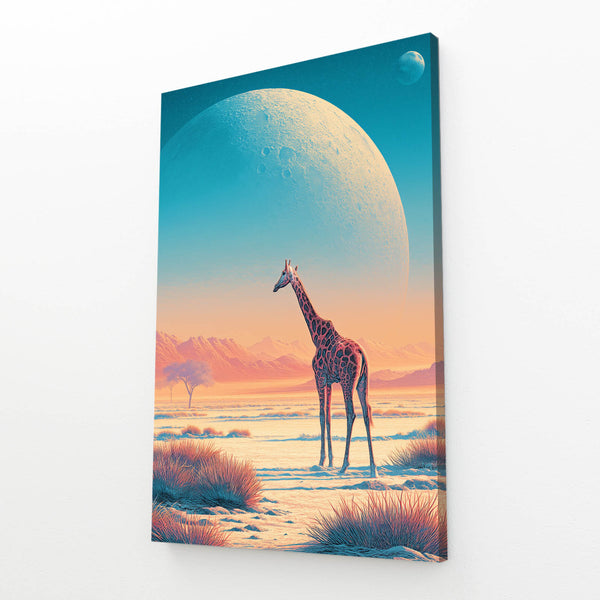 Moon Giraffe Artwork