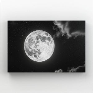 Moon In Sky Wall Art | MusaArtGallery™