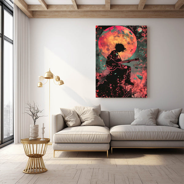 Moon Lady Wall Art  | MusaArtGallery™