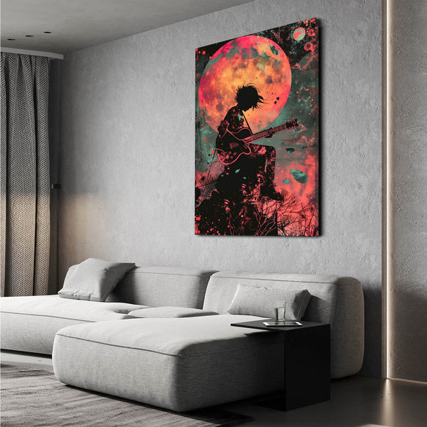 Moon Lady Wall Art  | MusaArtGallery™