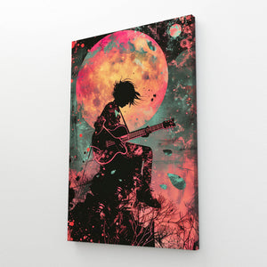 Moon Lady Wall Art  | MusaArtGallery™