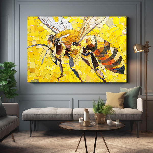 Mosaic Bee Art | MusaArtGallery™