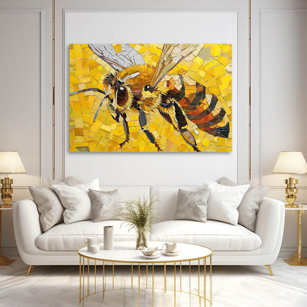 Mosaic Bee Art | MusaArtGallery™