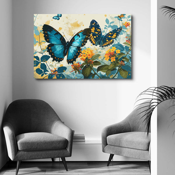 Mosaic Butterfly Wall Art  | MusaArtGallery™