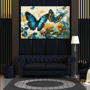 Mosaic Butterfly Wall Art  | MusaArtGallery™