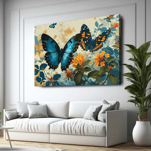 Mosaic Butterfly Wall Art  | MusaArtGallery™