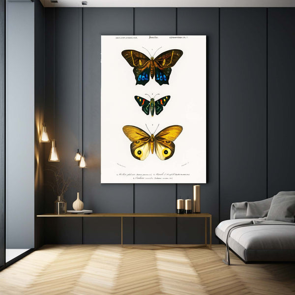 Mosaic Canvas Butterfly Wall Art | MusaArtGallery™