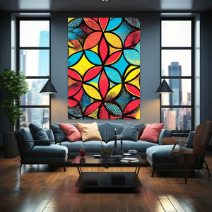 Mosaic Flower Of Life Art