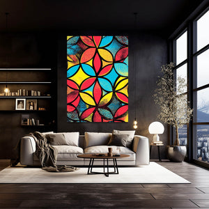 Mosaic Flower Of Life Art