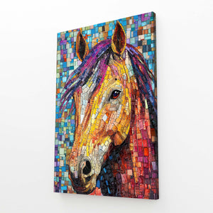 Mosaic Horse Art