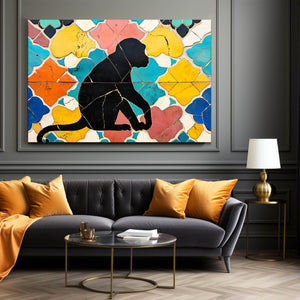 Mosaic Monkey Art
