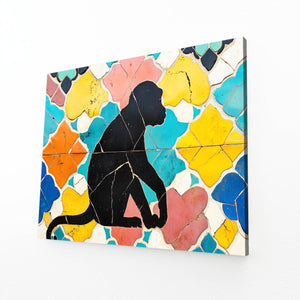 Mosaic Monkey Art