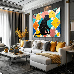 Mosaic Monkey Art