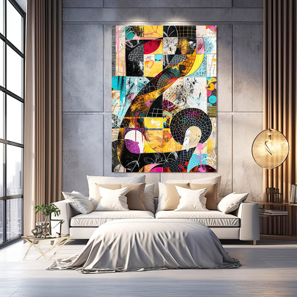 Mosaic Motion Abstract Art | MusaArtGallery™