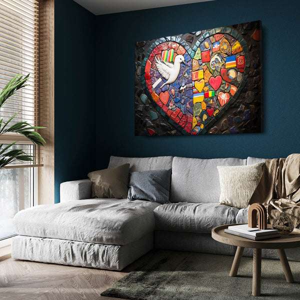 Mosaic Peace Art